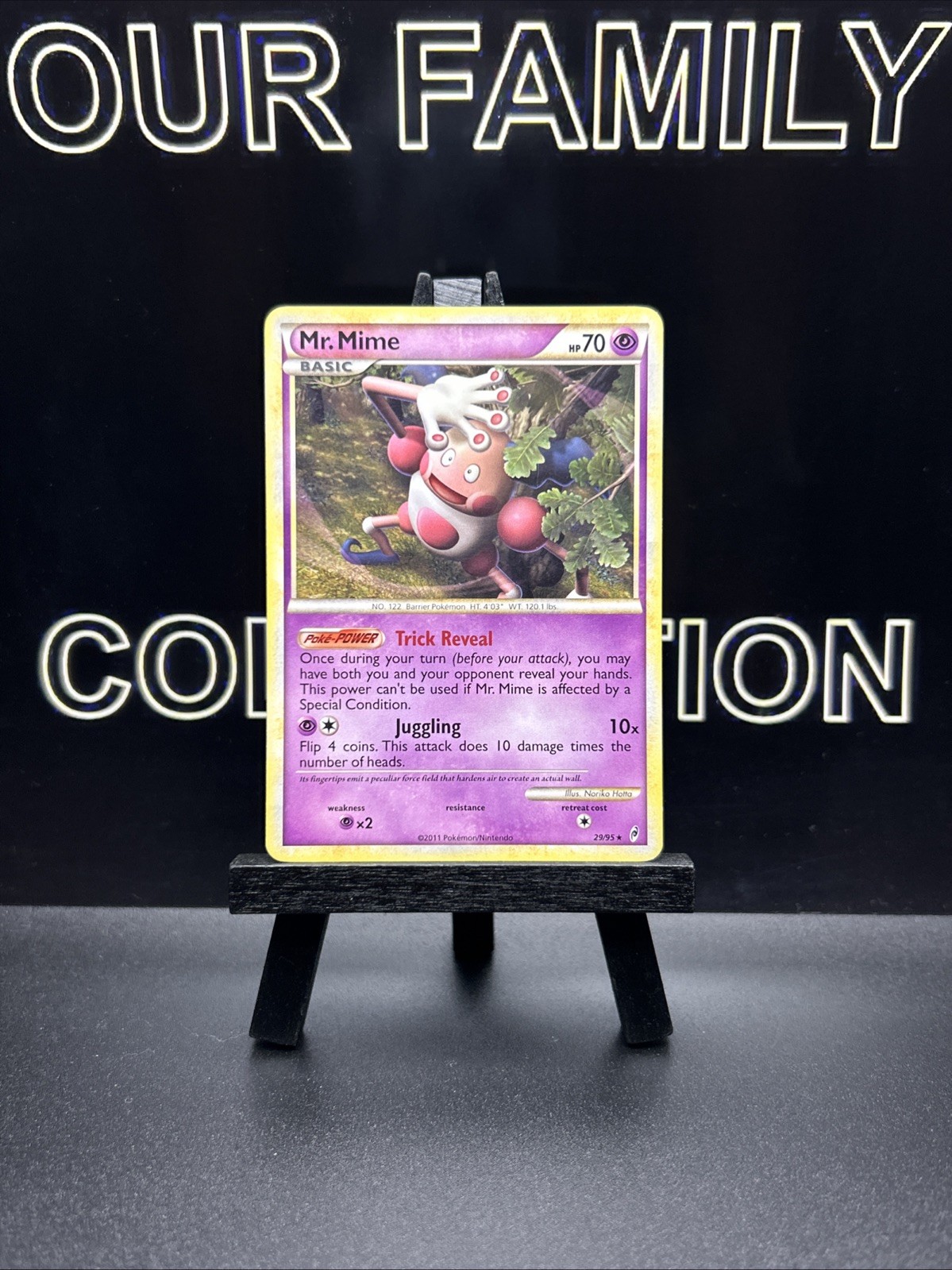 Pokemon: Mr. Mime #29/95 Call of Legends Regular Rare 2011 Vintage - LP