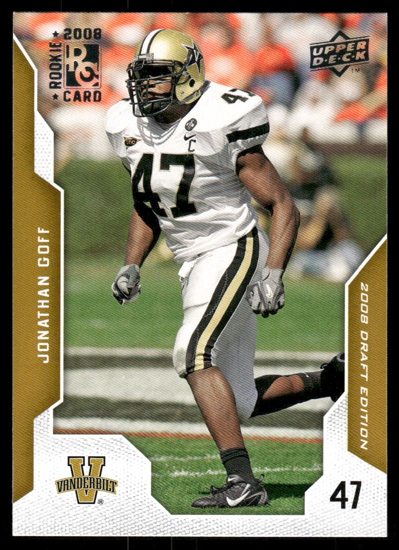 Jonathan Goff Green Upper Deck Draft Edition - Green 79 NM