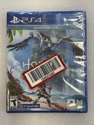 PS4 Horizon Forbidden West Launch Edition - Sony PS4 Sealed PS5 Upgrade