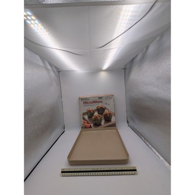 Anchor Ovenware MicroWare Sheet 12x12 Vintage Microwave Tray PM451-T OPEN BOX