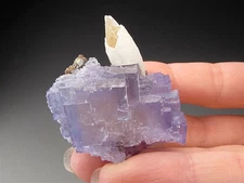 Fluorite w/Calcite Minerva #1 Mine Cave-in-Rock Illinois