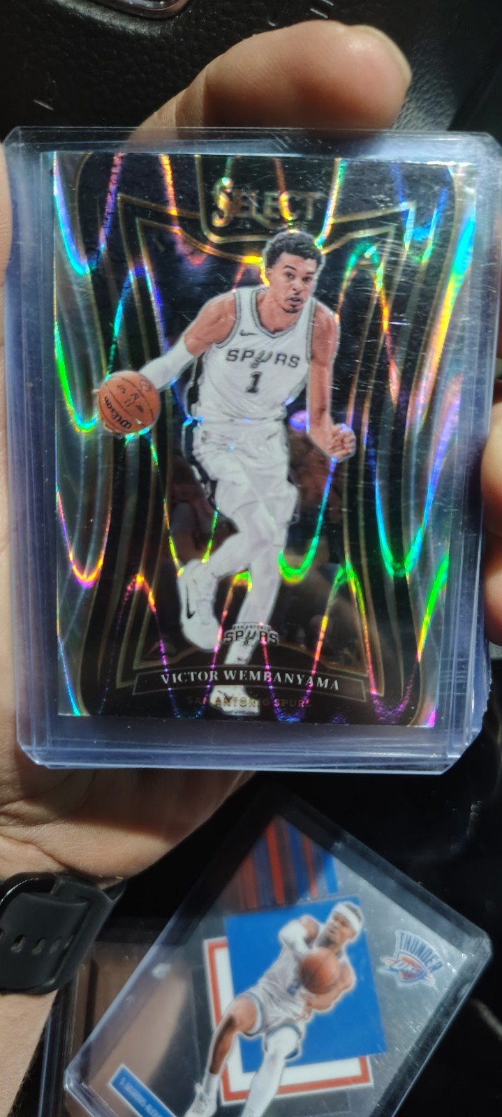 2024-25 Panini Select - Mezzanine Victor Wembanyama #309 Tectonic Prizm
