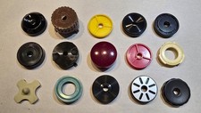 Lot 15 Vintage 45 RPM Record Adapters Rare Turntable Spindle Collection Lot 71