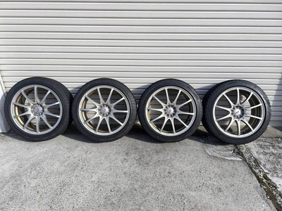 JDM RAYS Volk Racing CE28NF forging 187.5J+50 PCD100 BLIZZAK REVO GZ 2 No Tires