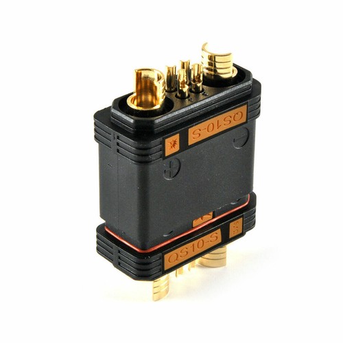 180A Anti-Spark QS10-S Male+Female Plugs Connector for RC Drone E-bike Battery - Picture 9 of 11