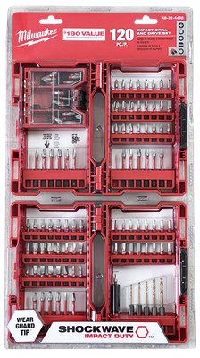 120 piece - DRILL BIT SET - MILWAUKEE 