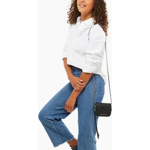 NEW AIMEE KESTENBERG Women's Mini Moon & Back Crossbody Bag, Black - Picture 3 of 16