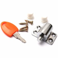 1/2 Packs Anti Theft Cam Lock Bolt Latch For Aluminum Alloy Sliding Window Door