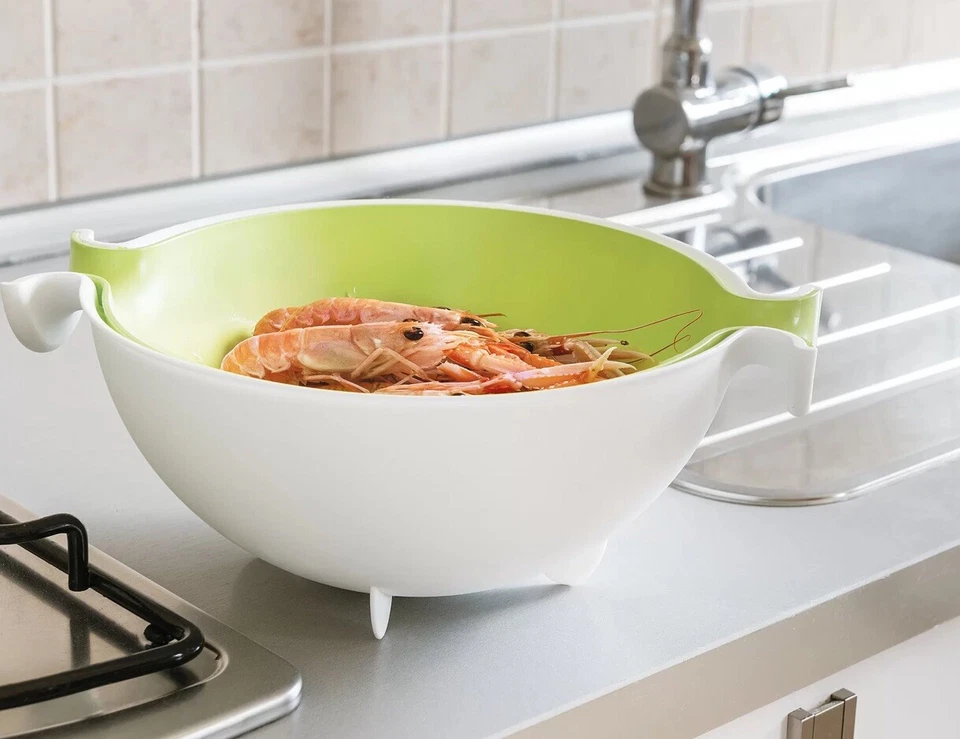 Guzzini Set Scola tutto + Contenitore Spin E Drain - Immagine 4 di 4