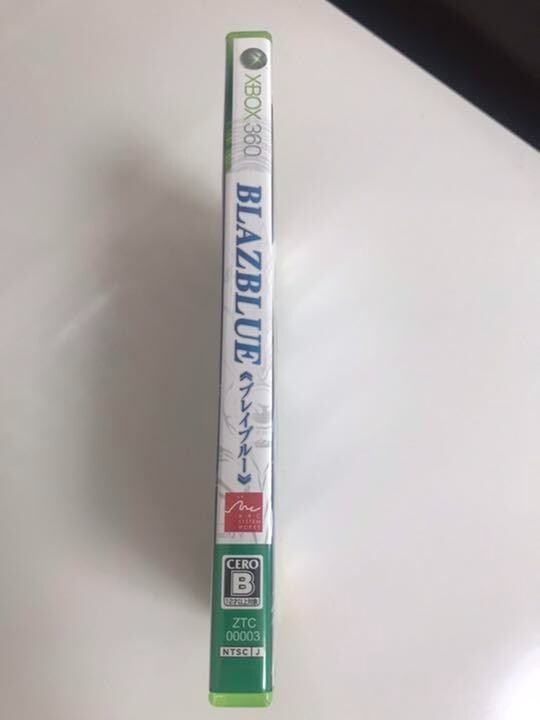 BLAZBLUE【新品未開封・xbox360日本版】 Blazblue XBOX 360 Japan Import US Seller from Japan Used
