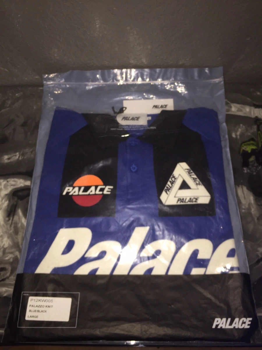 Palace Palazzo Knit Blue/Black Size L! Brand New!