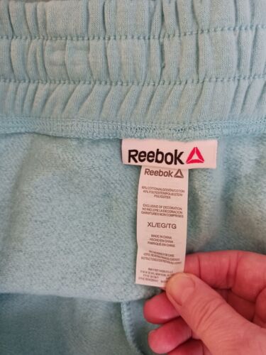 Reebok Renew French Terry Relaxed Shorts Women's Size XL MARINE BLUE NEW - Picture 7 of 9