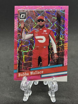 2024 Panini Donruss Racing - Bubba Wallace - Optic Pink Velocity 20/79