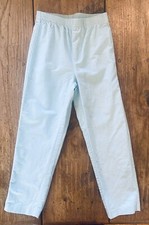 N UTICA Boy  s Elastic Waist PANTS Size 7 100 Cotton LIGHT BLUE EUC