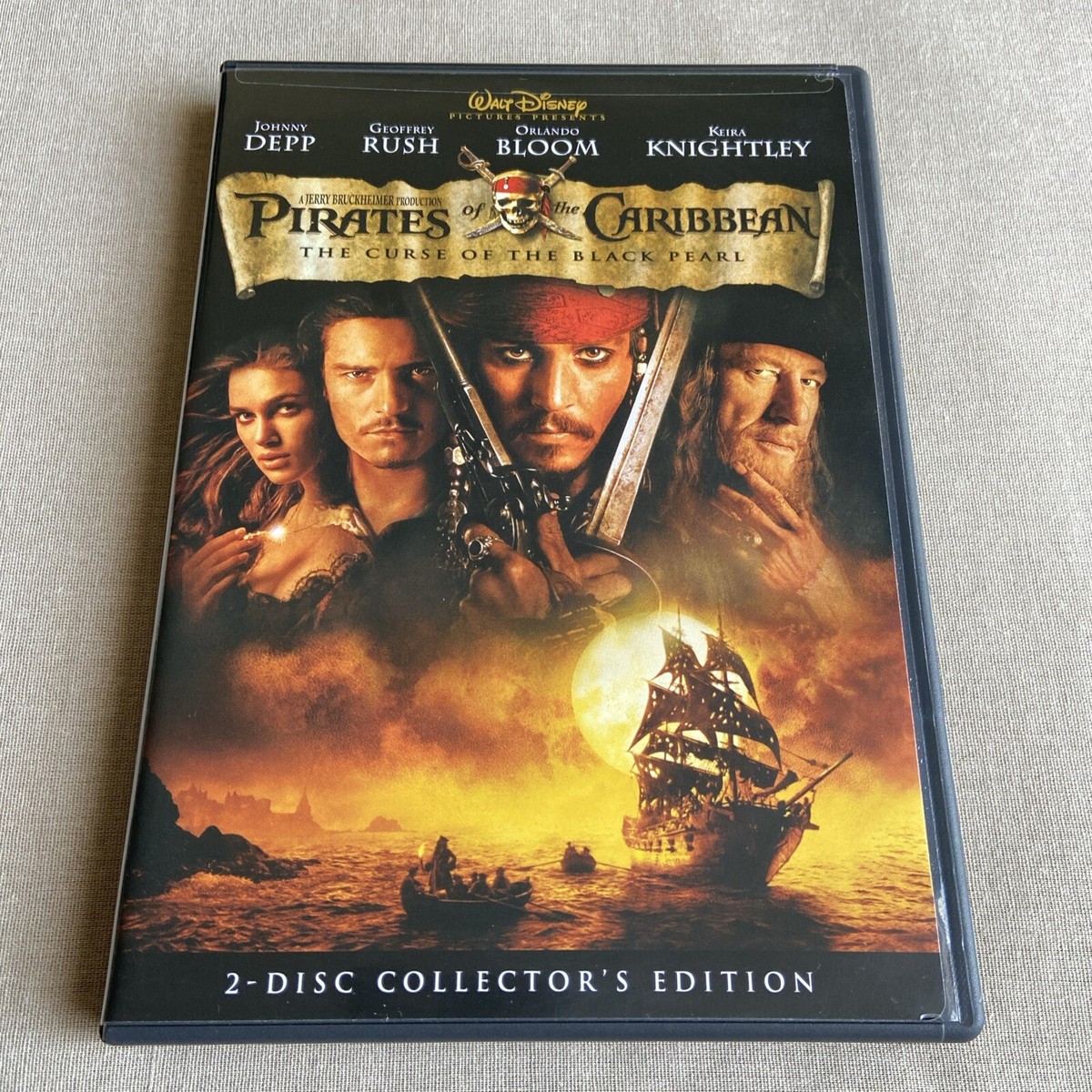 Pirates of the Caribbean: Curse of the Black Pearl (1) (DVD 2003