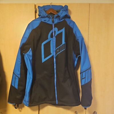 Icon Merc Crusader 3xl xxxl motorcycle motorbike jacket waterproof