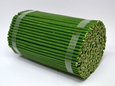 50 St. 16,5 cm gr&uuml;n Kerzen Wachs     16,5