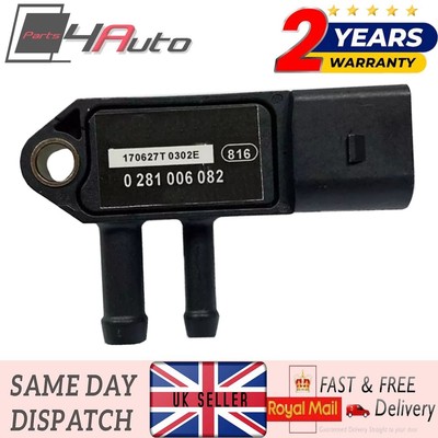 DPF EXHAUST PRESSURE SENSOR FOR SKODA Fabia II / Octavia II / Superb II
