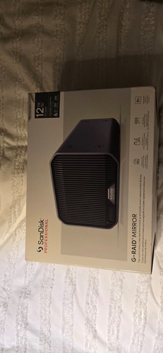 USED ONCE 12TB SanDisk Professional G-RAID Mirror, External HDD RAID, 250MB - Picture 9 of 9
