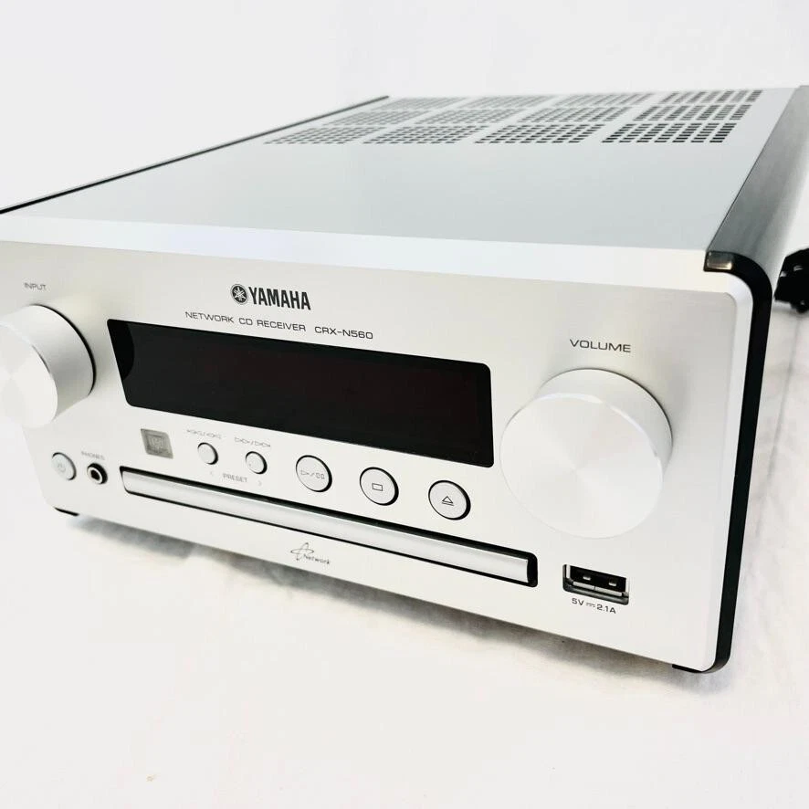 ヤマハ ネットワークCDレシーバー シルバー CRX-N560(S) 中古 ヤマハ ネットワークCDレシーバー シルバー CRX-N560 S 楽天