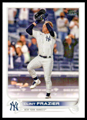 2022 T0PPS #101 CLINT FRAZIER NEW YORK YANKEES