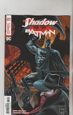 DYNAMITE & DC COMICS THE SHADOW BATMAN #1 OCTOBER 2017 VARIANT B NM