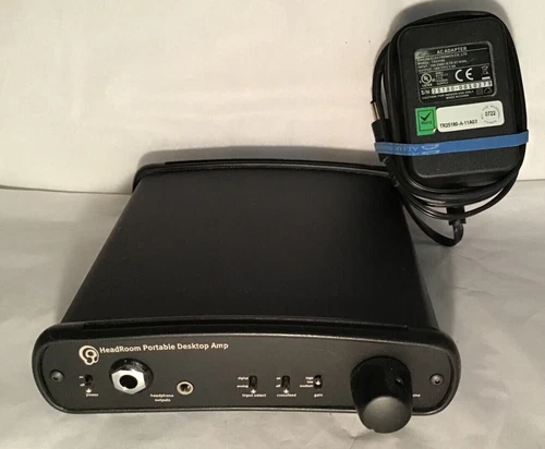 AUDIOPHILE QUALITY Portable Headphone Amplifier Headroom Desktop USB  - Picture 1 of 8