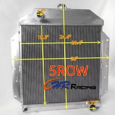 5row Aluminum Radiator For 1949 1950 1951 Ford Deluxe L6 Engine