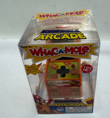 WHAC-A-MOLE Tiny Boardwalk Arcade Game Retro Mini Electronic New DMG Package