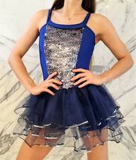 Revolution Dance Costume Leotard Adult Small AS Jazz Ballet Skirt Tutu Dress