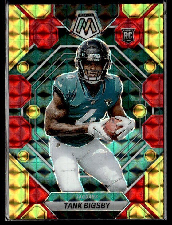 L6,637 -  2023 Panini Mosaic Choice Fusion Red and Yellow #364 Tank Bigsby /80