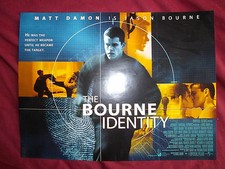 BOURNE IDENTITY - PROMO FILM POSTER - MATT DAMON