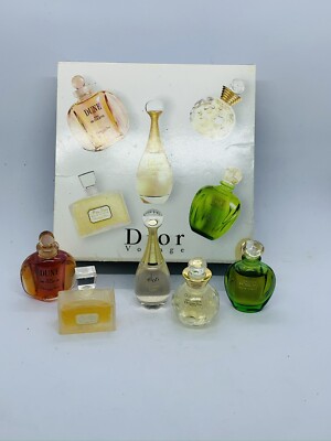 Dior Voyage 5 X 5ml Miniature Set Tendre, Miss Dior, Jadore, Dune