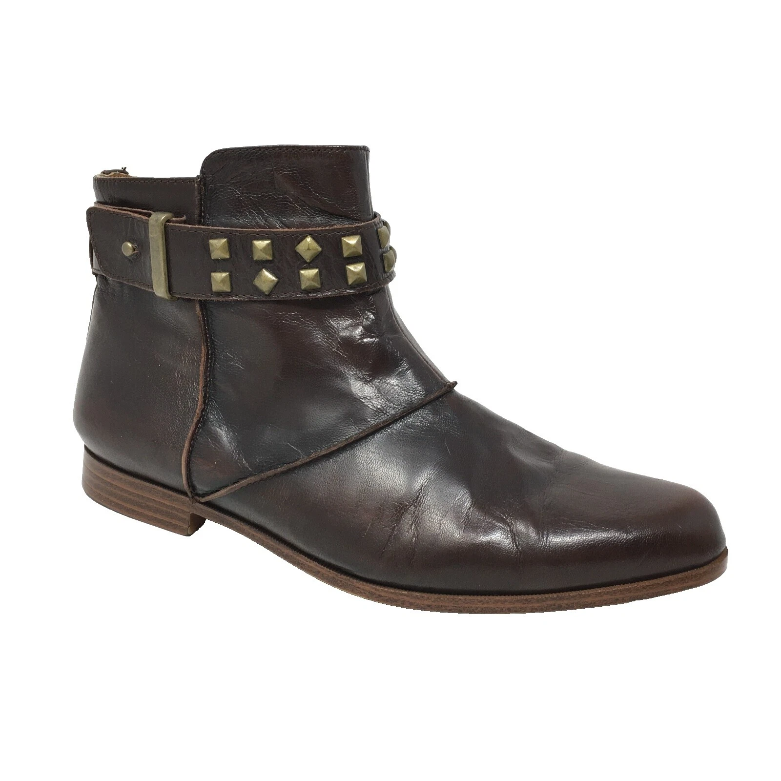 Botas de cuero para mujer Brown Earthies