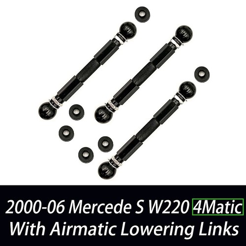 FOR MERCEDES S CLASS W220 S320 S430 S500 LOWERING KIT LINK 4MATIC AIR SUSPENSION - Picture 5 of 7