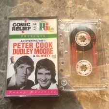 An Evening With Peter Cook  Dudley Moore Comic Relief  PG Tips Cassette Tape