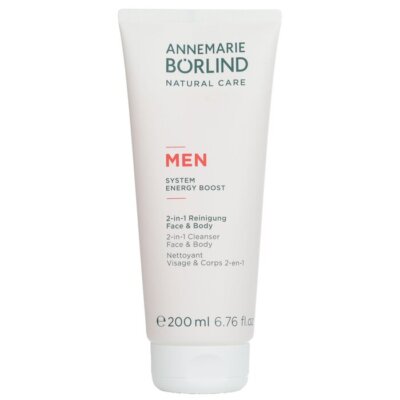 Annemarie Borlind Men System Energy Boost 2-in-1 Cleanser 200ml #dkau