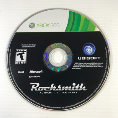 Rocksmith (Microsoft Xbox 360) -- Loose Disc Only --