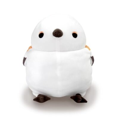 Shinada Global Mochi Stuffed Shimaenaga Yellow L Size 22 x 20 x 24cm MOSI-0350Y