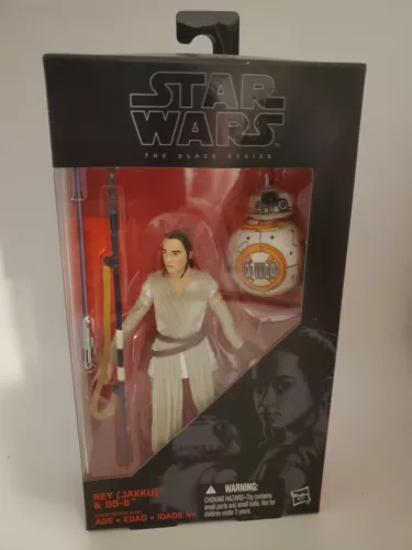 Star Wars Black Series Rey (Jakku) W/ BB-8 SEALED ACTION FIGURE #02