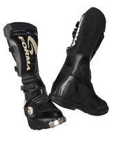 Forma Motocross Boots Motorcycle Racing Touring Black Size 47