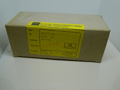 1 x Steel 8575-12-406 CEE Plug Ex 4 Pin 16A 380V Explosion Proof