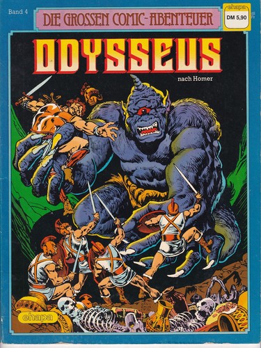 Die Großen Comic Abenteuer Nr 4 Odysseus Ehapa Album