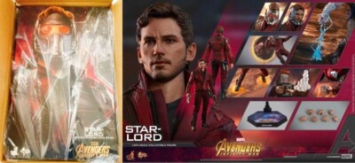 Hot Toys MMS539 Avengers Infinity War 1/6 Star-Lord Starlord Hot Toys MMS539 Avengers Infinity War 1/6 Star-Lord Starlord