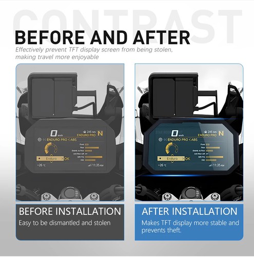 F 900 GS TFT Display Protection For BMW F900GS Instrument Anti-theft Device - Picture 11 of 19