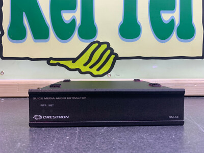 Crestron QM-AE Quick Media Audio Extractor UK VERKÄUFER GETESTET KOSTENLOSER VERSAND BOX 55