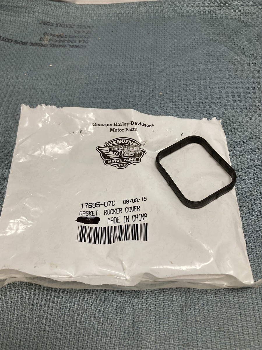初日カバー NEW GENUINE HARLEY-DAVIDSON 17695-07C GASKET, ROCKER COVER