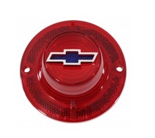 USA-Made! 1962 Chevy Impala Tail Light Lens w/ Blue Dot Bowtie NEW Trim Parts!