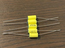 Qty 5 New .075 uf 630v Yellow Film Capacitors Guitar Tube Amp Tone 753K