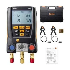 Testo 550s/557s/549 Gauge Refrigeration Digital Manifold Electic Pressure Gauge